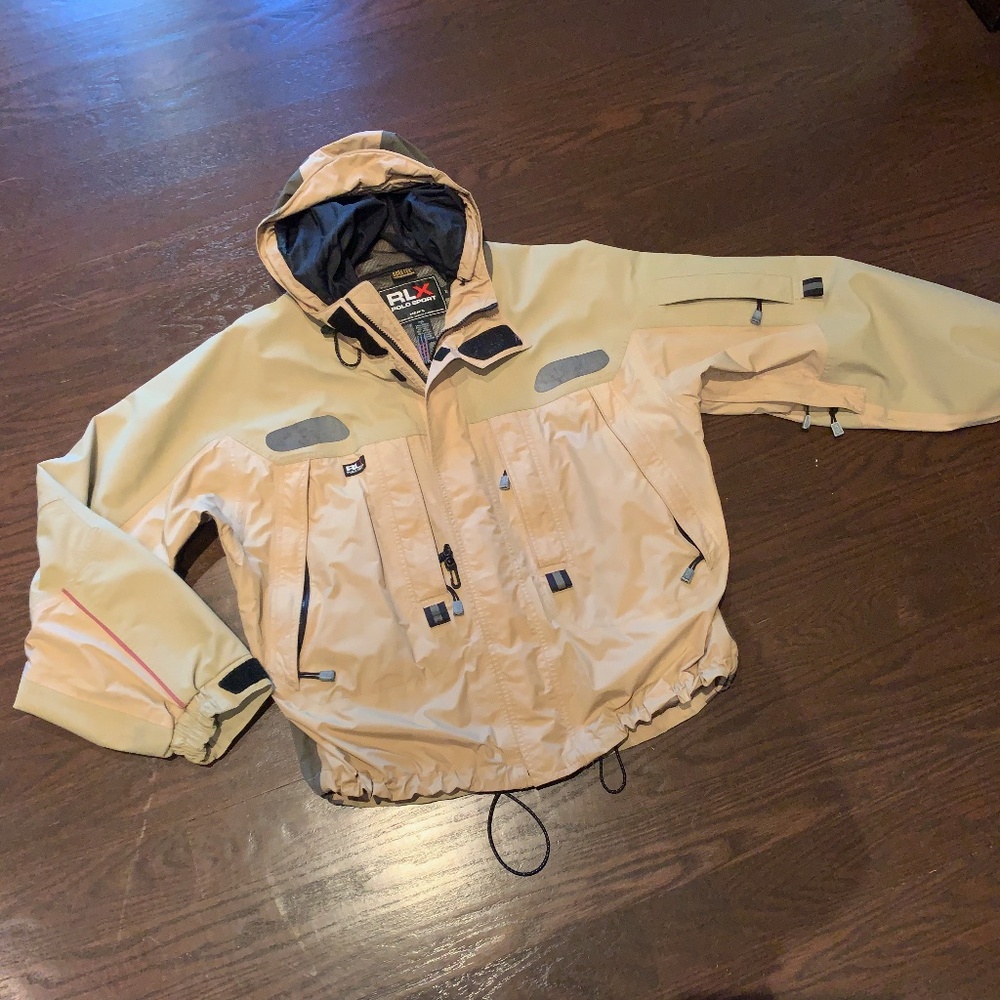 Men's hooded nylon jacket RLX POLO SPORT